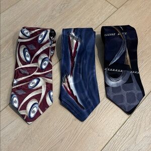 Gianfranco Ruffini Italy Ties lot of 3